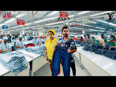 , title : 'داخل أكبر وأرخص مصنع ملابس ماركات بالعالم !! H&M, and Zara in Bangladesh'