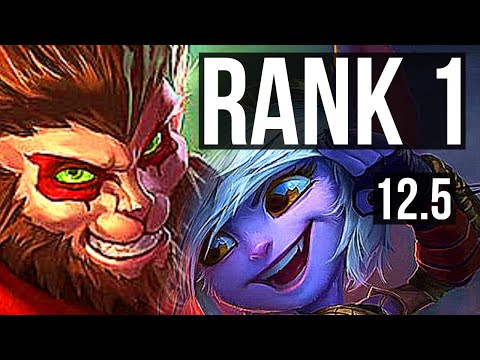 WUKONG vs TRIST (MID) (DEFEAT) | Rank 1 | EUW Challenger | 12.5
