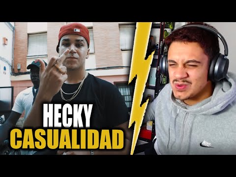 ME CEBÉ DEMASIADO 🥵 (REACCIÓN) HECKY - CASUALIDAD (Video Oficial)