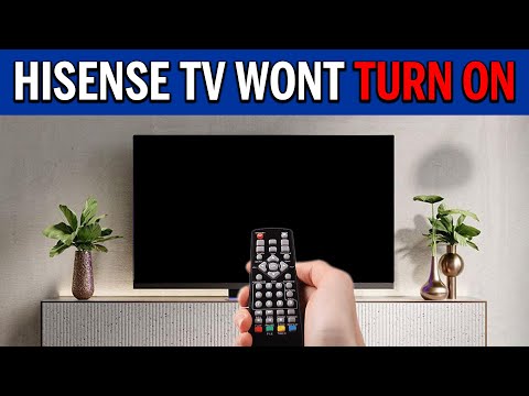Hisense TV Won't Turn On, Hisense Smart TV Won't Power Up Quick Fixes!