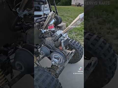 Predator 670cc V-Twin Gokart New Exhaust! Headers and Mufflers