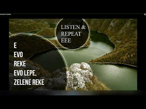 Intro to Serbian Vowels