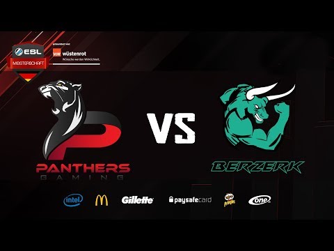 ESL Meisterschaft - Division 1 - Berzerk vs. Panthers Gaming - CSGO