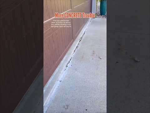 Replacing The Expansion Sealant On Our Driveway.