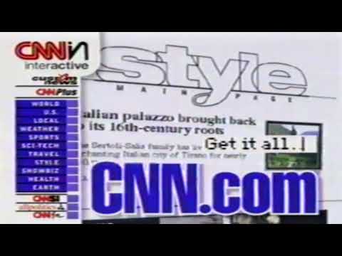 Retro CNN Dot Com Commercial 2003 Website Promo