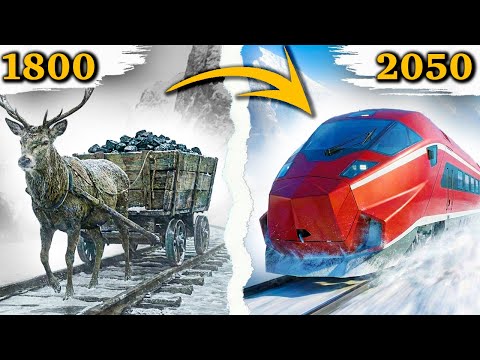 🚄 Austrian Trains Evolution (1800–2050) | From Old Railways to Future High-Speed