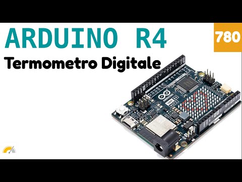 Termometro con BMP280 e matrice a LED di Arduino UNO R4 WiFi - Video 780
