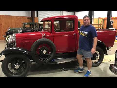Ford's FIRST fleetside pickup truck! 66A Ford Model A Deluxe Pickup review
