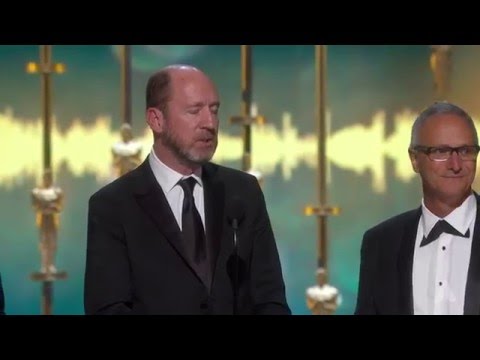 "Mad Max: Fury Road" winning the Oscar® for Sound Mixing