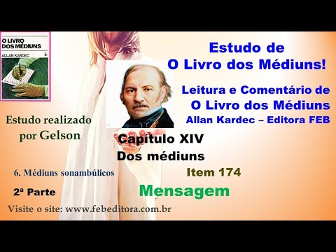 174 Mensagem - O Livro dos Médiuns - Gelson