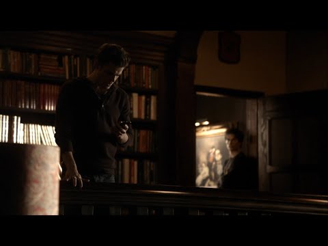 TVD 1x14 - Anna wants the grimoire, but Damon has it | Delena Scenes HD
