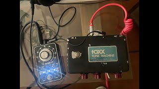 Video thumbnail for Foxx Tone Machine y KingTone MiniFuzz v2 by GuitarristaDePieza