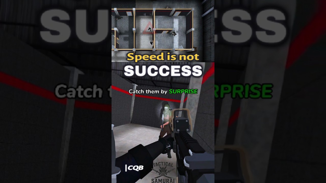 Catch Them With Surprise | CQB Tutorial #tactical #cqb #milsim #tacticalassaultvr