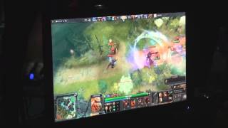 LighTofHeaven vs NS coach fight at Female Dota 2 tournament @ Starladder Season 3