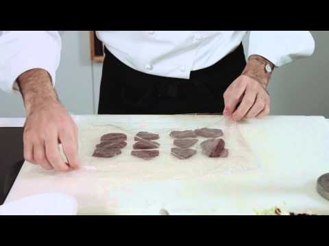 Carpaccio di Cervo con Mostarda ai Frutti di Bosco Lazzaris