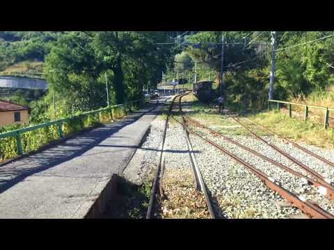 Cab Ride Trenino Genova - Casella in 3 Minuti (Timelapse)