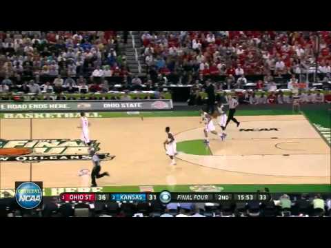 Thomas Robinson (Kansas) Highlights vs Ohio State - 2012 - 19 points, 8 rebounds [HD]