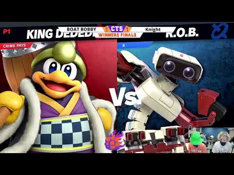 Clocktower Smash 80 - Winners Finals - pP | BobbyFabulous (King Dedede) vs. Knight (R.O.B.) - SSBU