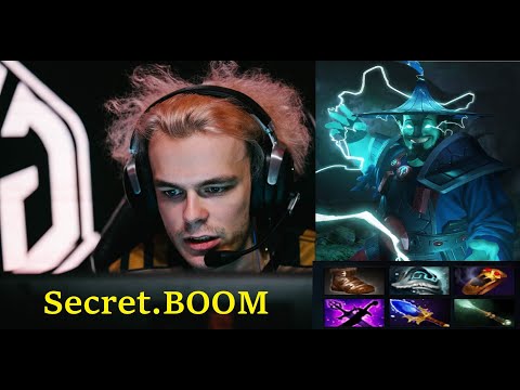 Secret BOOM - New MID of Team Secret Zapping GODLIKE STORM SPIRIT MID [Dota 2 Pro Highlight]
