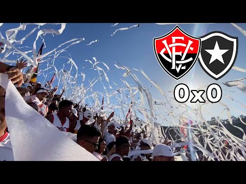 Vitória 0x0 Botafogo | RENZO PERDEU A BOLA DO JOGO 😡