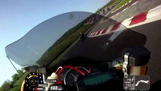 preview picture of video 'Autodrom Most 2011-04-24, 2 laps on YZF-R6 2008'