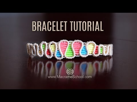 Heart Friendship Bracelet for Valentines Day DIY Tutorial