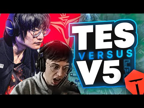 TES VS V5 REMATCH - LPL PLAYOFFS FEAT. IWD - CAEDREL