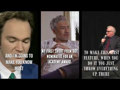 Three famous directors on their first movie