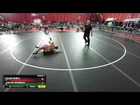 88 Lbs Round 3 - Caleb Noble, WI Vs Carter Kendrick, SD 6b91