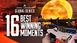 16 Best ALGS Final Circle Winning Plays ft. TSM, Gambit, Sentinels | Apex Legends