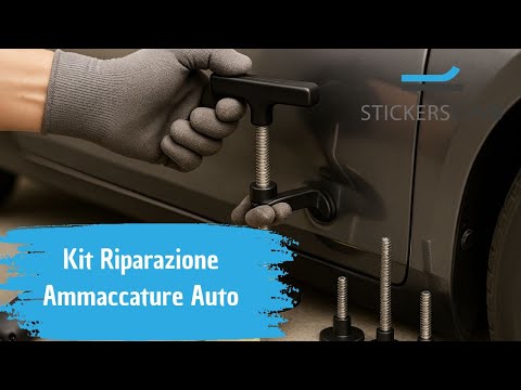 StickersLab - Kit Riparazione Ammaccature Auto: Soluzione Fai da Te Veloce