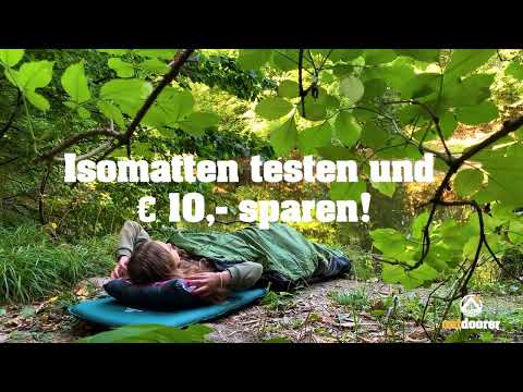 Selbstaufblasende Isomatten Test 2023 - spare 10€ und teste selber das outdoorer Trek Bed 2 oder 3