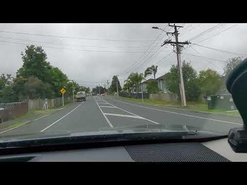 Driving through West Auckland after Cyclone Gabriella with PM Chris Hipkins live on radio