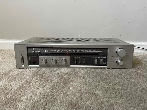 Pioneer SX-202 Home Stereo Audio AM FM Receiver