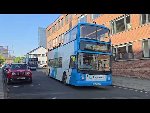 *LATE SHOWS SHUTTLE* LS1 to Discovery Museum - Stagecoach North East 17643 - W643 RND