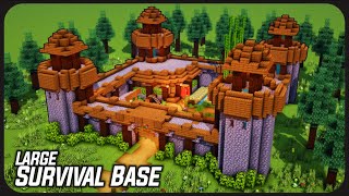 Download lagu Cara Membuat Base Pertahanan Besar untuk Survival ! || Minecraft Medieval Pt. mp3