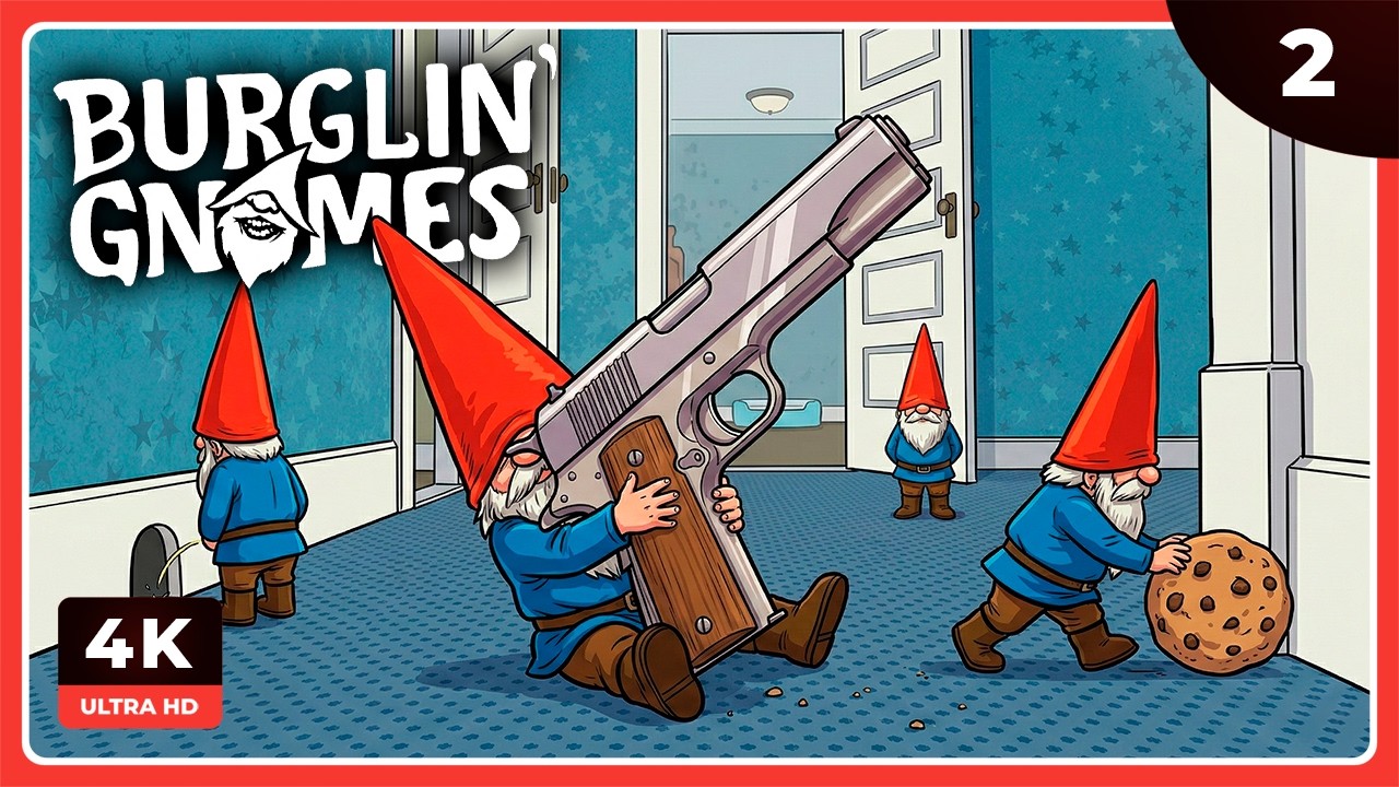 CONSEGUIMOS LA PISTOLA Y SE LÍA (c/ Carola, Serpi y Zellen) | BURGLIN GNOMES Gameplay Español