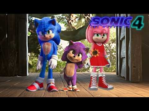 SONIC AND AMY ROSE MEET THEIR SON FROM THE FUTURE ON PLANET MOBIUS IN SONIC 4 THE MOVIE - THEORY