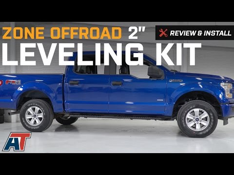 2009-2017 F150 Zone Offroad 2" Leveling Kit 2WD/4WD Review & Install
