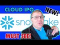 Snowflake New Cloud SaaS IPO Top IPO Growth Stock Of 2020 SNOW Stock Snow Stock Analysis