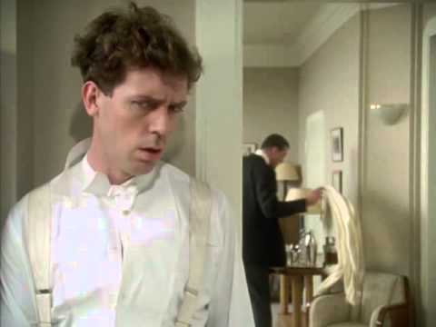 Thumbnail of the video: Jeeves and Wooster (1990) - Hugh Laurie - Stephen Fry - New Valet