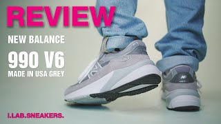 [4K]  찌드래곤핫팬츠부터 청바지까지 싹 다 소화 가능! 고민필요없는 녀석입니다. 뉴발란스 990 V6 그레이 990v6 Made in USA Grey M990GL6