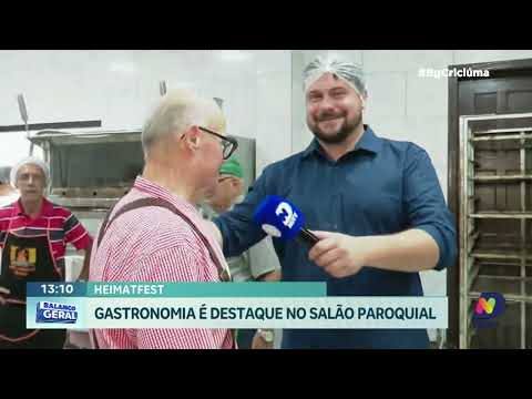 Gastronomia é destaque na Heimatfest em Forquilhinha