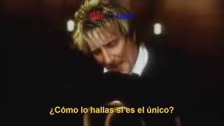 Rod Stewart &amp; Helicopter Girl — Don&#39;t come around here (subtitulada).