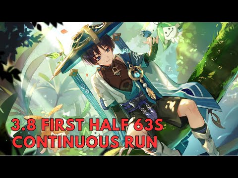 C6 Wanderer | Abyss 3.8 first half 62-63s? continuous run (37+12+13)