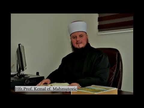 Oporuka Bosnjacima Berlina - Hfz. Prof. Kemal ef. Mahmutovic