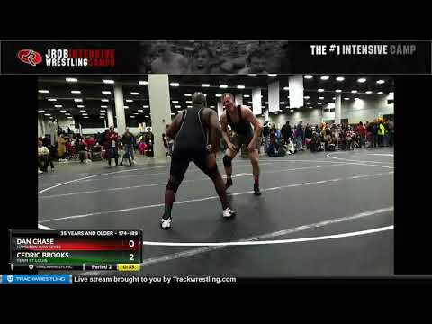 35 Years And Older 174-189 Cedric Brooks Team St Louis Vs Dan Chase Hamilton Hawkeyes