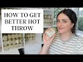 HOW TO GET BETTER HOT THROW | CANDLE MAKING FOR BEGINNERS