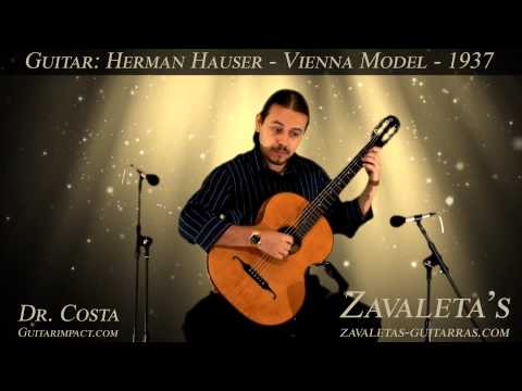 1937 Hermann Hauser Sr Vienna model Classical Guitar image 6