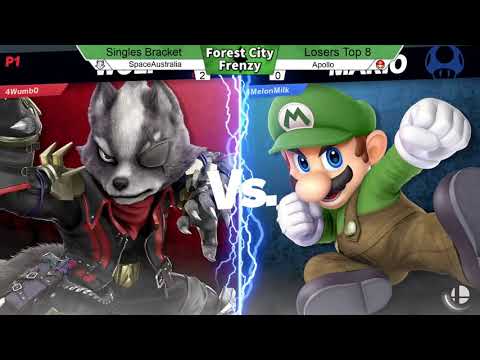 UFCF3 - Losers Top 8 - SpaceAustralia (Wolf) vs Apollo (Mario)